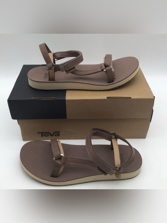 Teva Shoes - Teva Original Univeral Slim Antelope Brown Antelope Brown W7 NEW